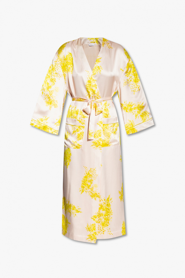 Pink ‘Imperial’ silk bathrobe Eres Vitkac GB